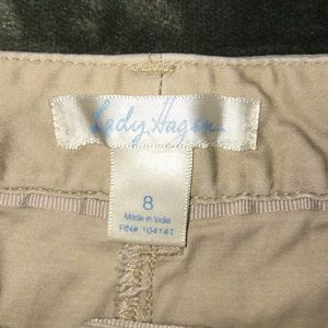 Lady Hagar Gold Shorts